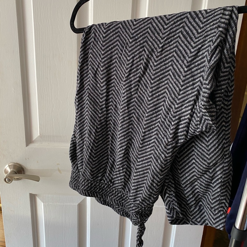 Tie front pant